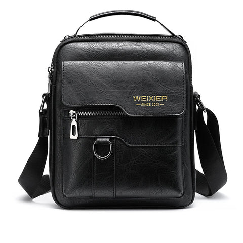 Celinv Koilm Luxury Brand Men Messenger Bags Crossbody Business Casual Handbag Male Spliter Leather Shoulder Bag Large Capacity