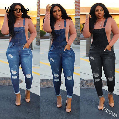 Hot sale ripped jeans for women sexy skinny denim jeans fashion street casual pencil pants female spring and summer clothing