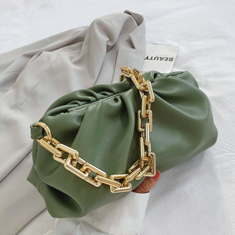 Luxury Fashion Women Crossbody Bag Crocodile Semicircle Saddle Bags Soft Leather Shoulder Bags For Ladies Handbags Designer
